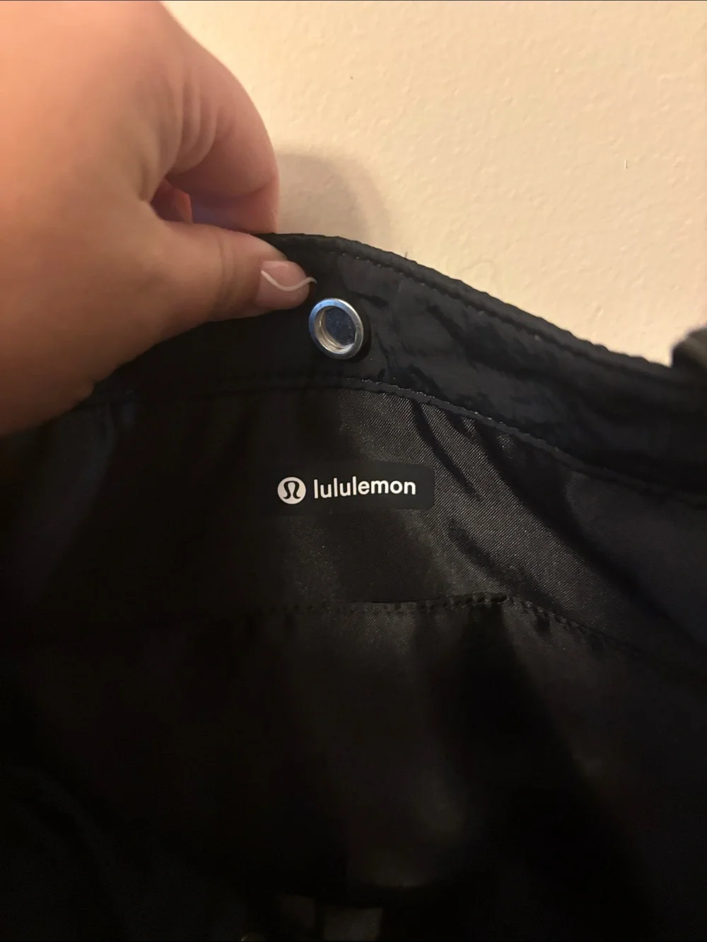 lululemon athletica Black Utility Tote Bag
